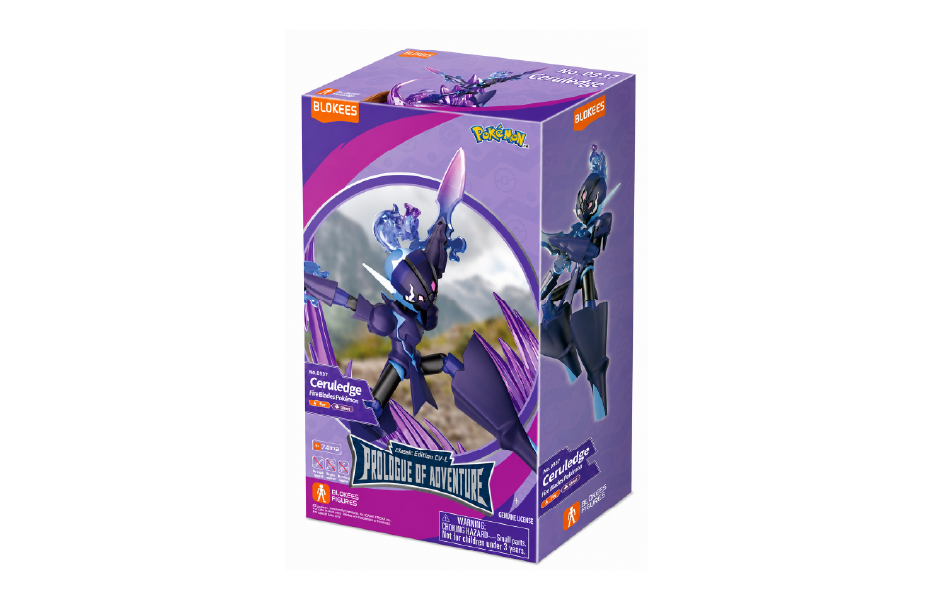 Blokees - Pokémon 74103- Classic Edition CV-L -Ceruledge